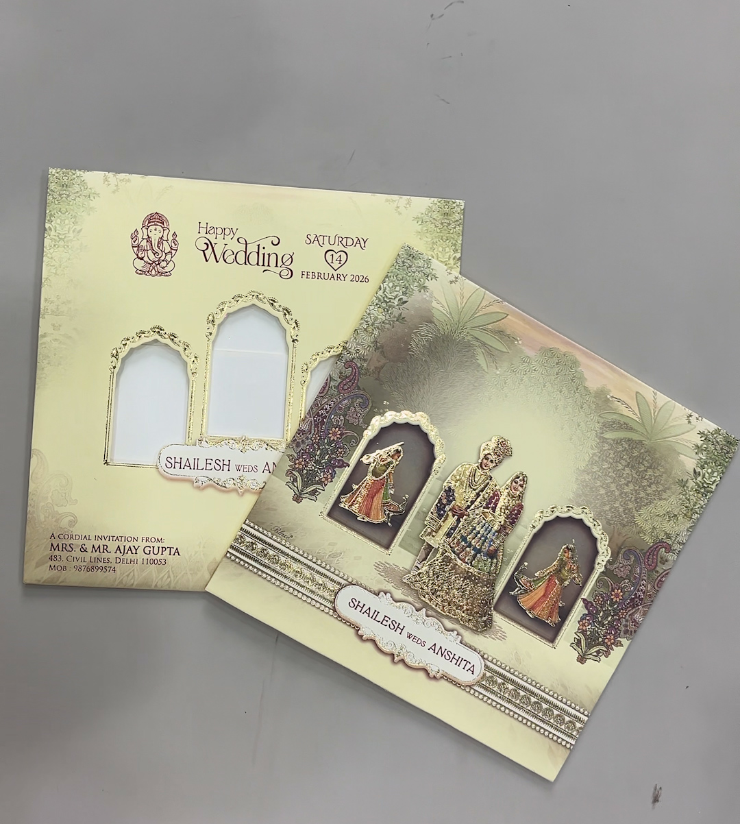 Wedding Card 3301